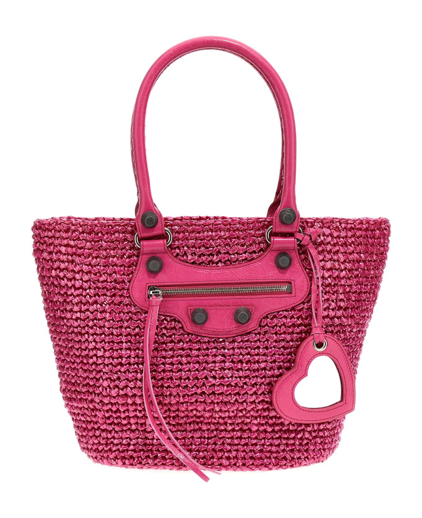 Balenciaga 'le Cagole Panier' Shopping Bag - Fuchsia トートバッグ