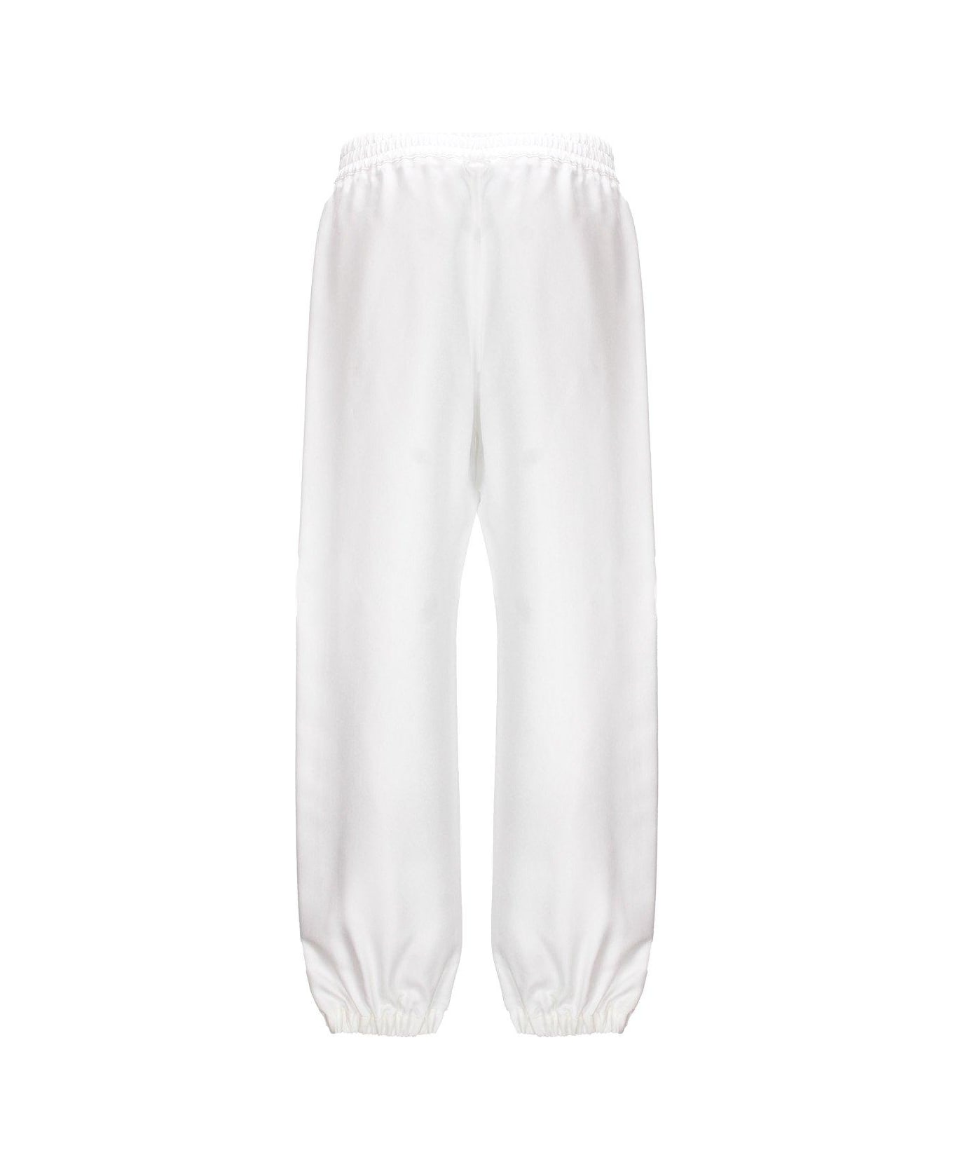 Moncler Side Striped Trousers - White スウェットパンツ