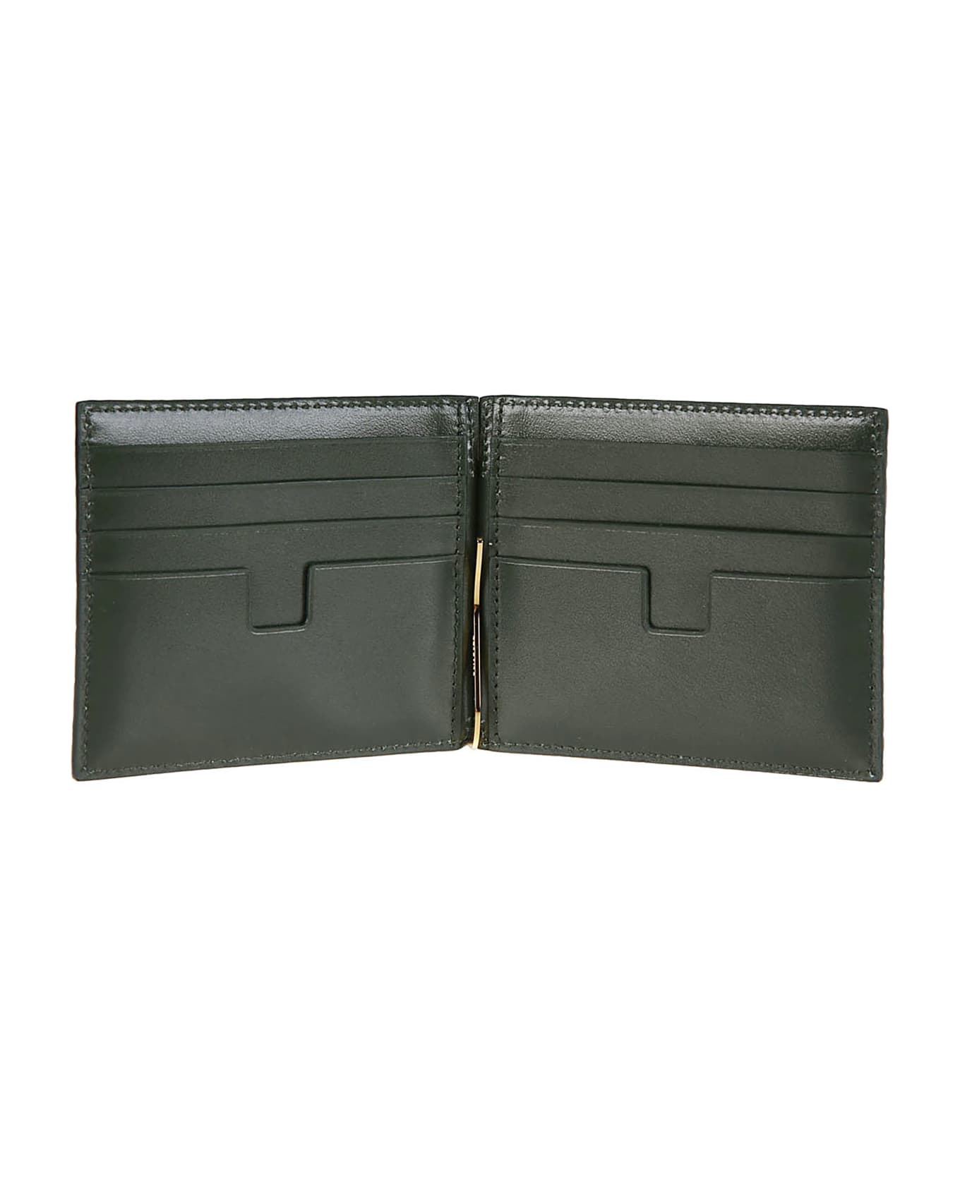 Tom Ford Printed Alligator Money Clip Wallet - Rifle Green 財布