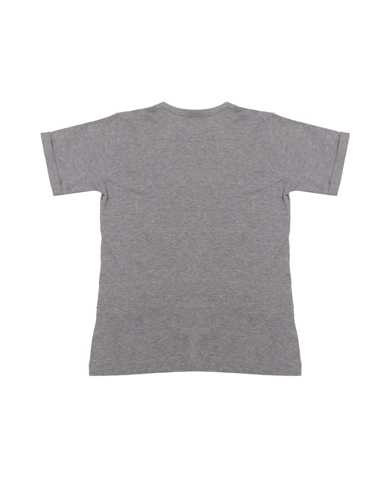 Stella McCartney Fringed Star Crewneck T-shirt - Grey