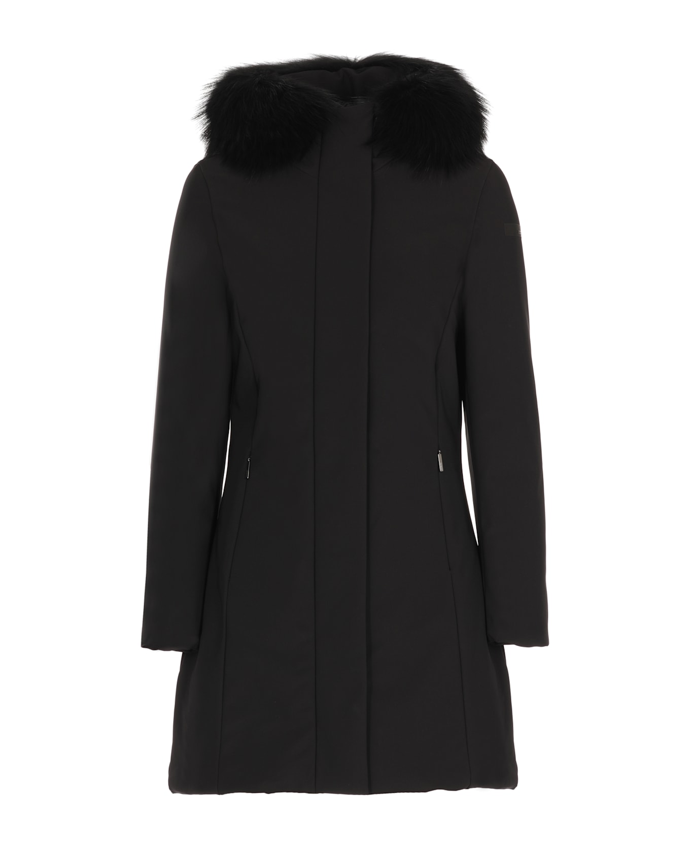 RRD - Roberto Ricci Design Winter Long Fur Jacket - Black