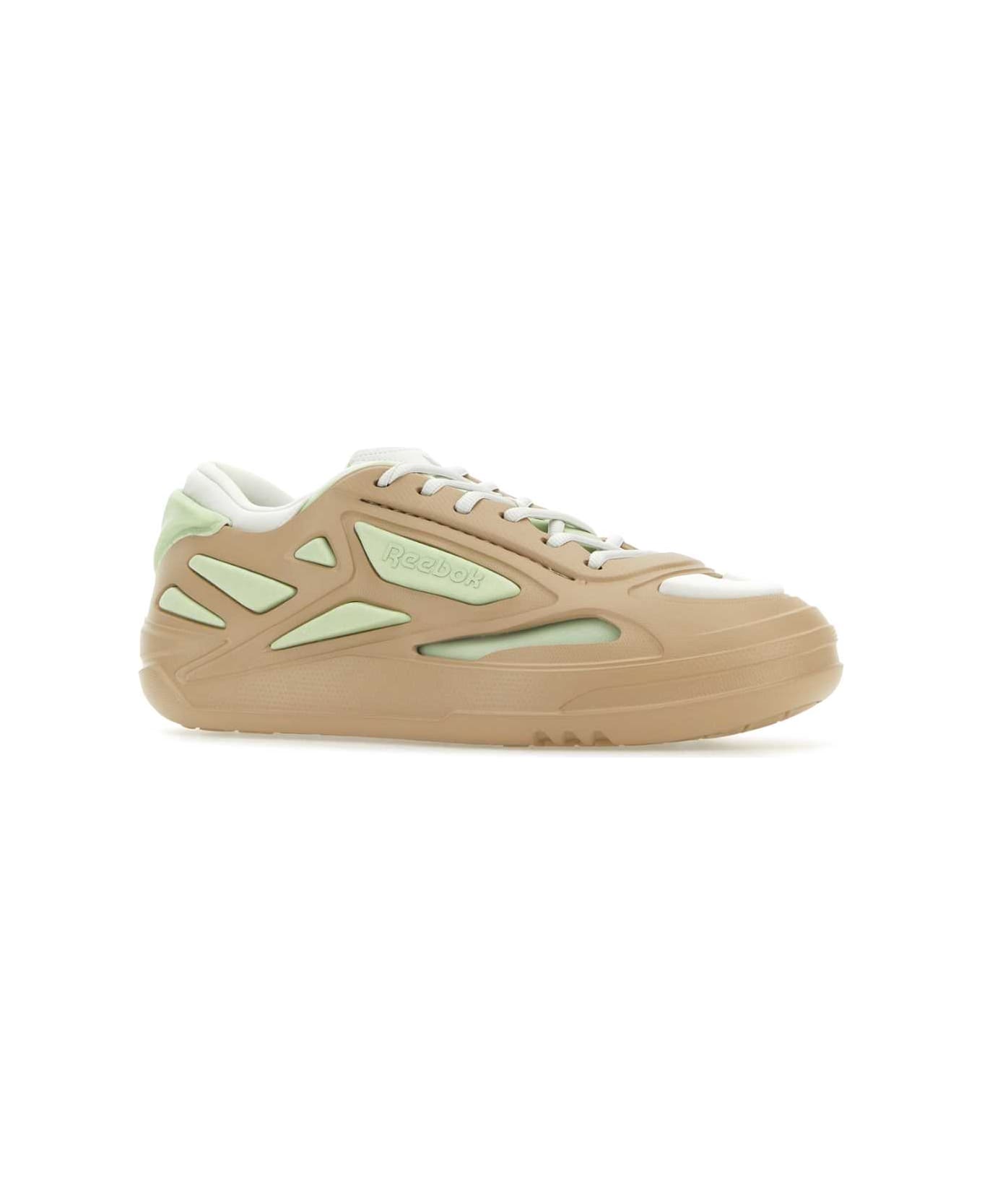 Reebok Multicolor Fabric And Rubber Future Club C Sneakers - BEIGELIG スニーカー
