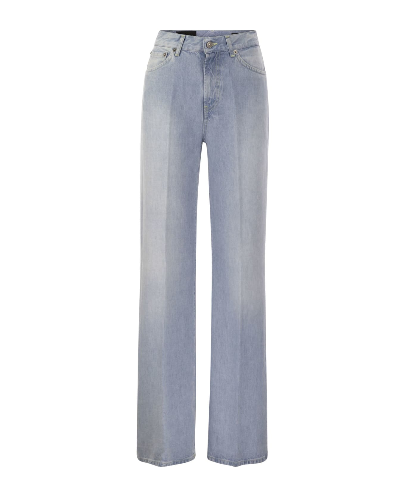 Dondup Amber - Wide-leg Jeans - Light Denim