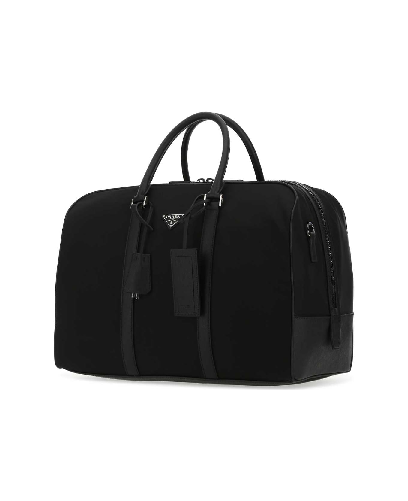 Prada Black Nylon Travel Bag - F0002
