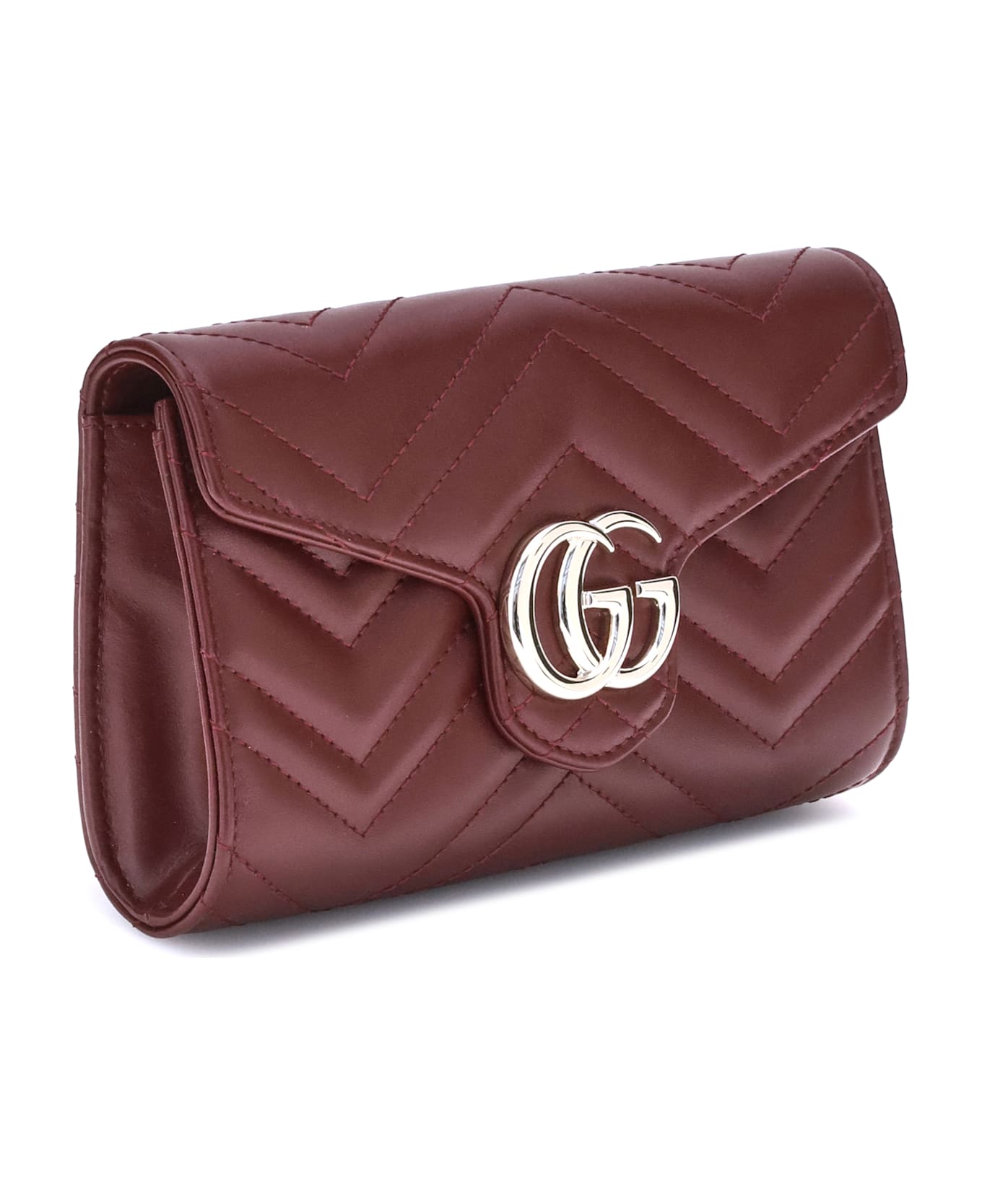 Gucci Gg Marmont Wallet With Chain