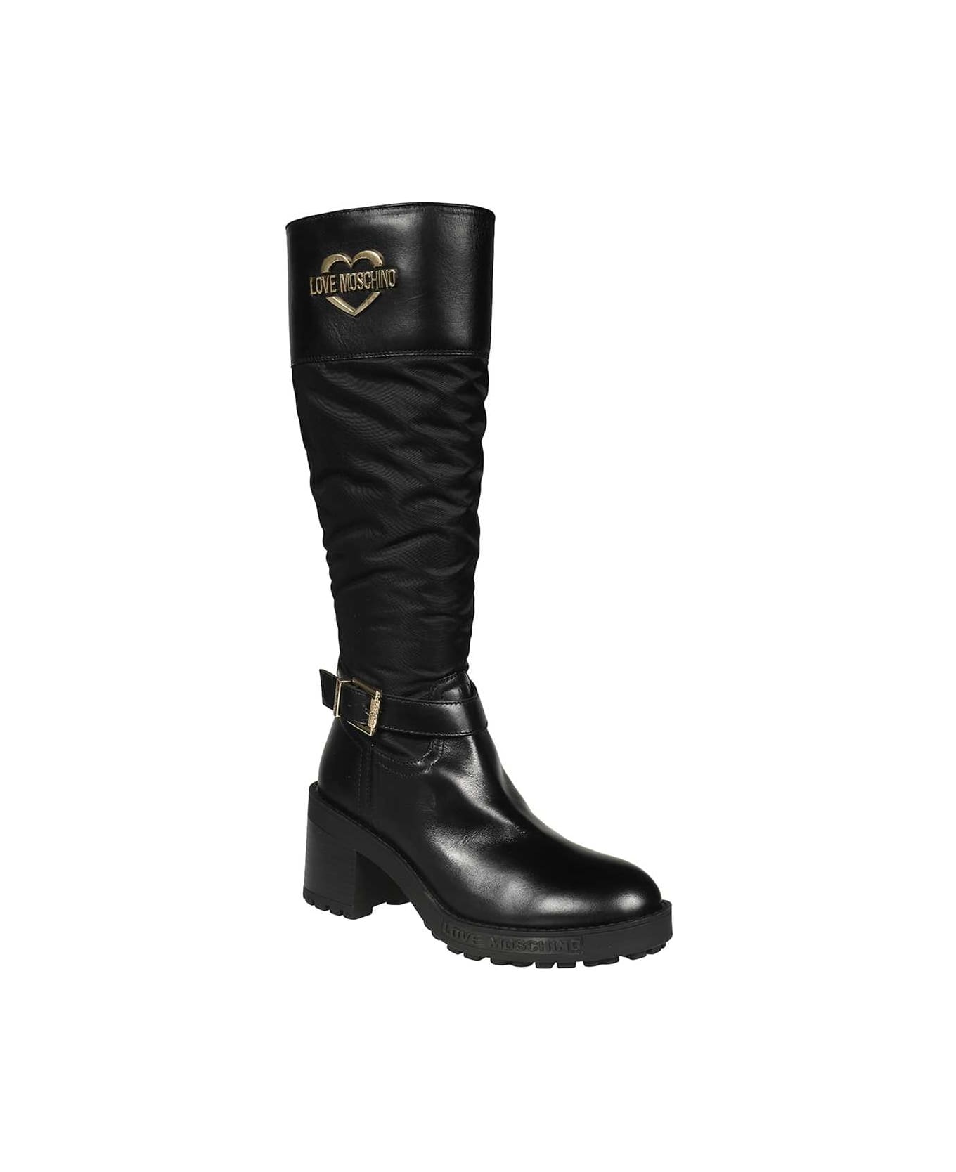 Love Moschino Knee-boots - black