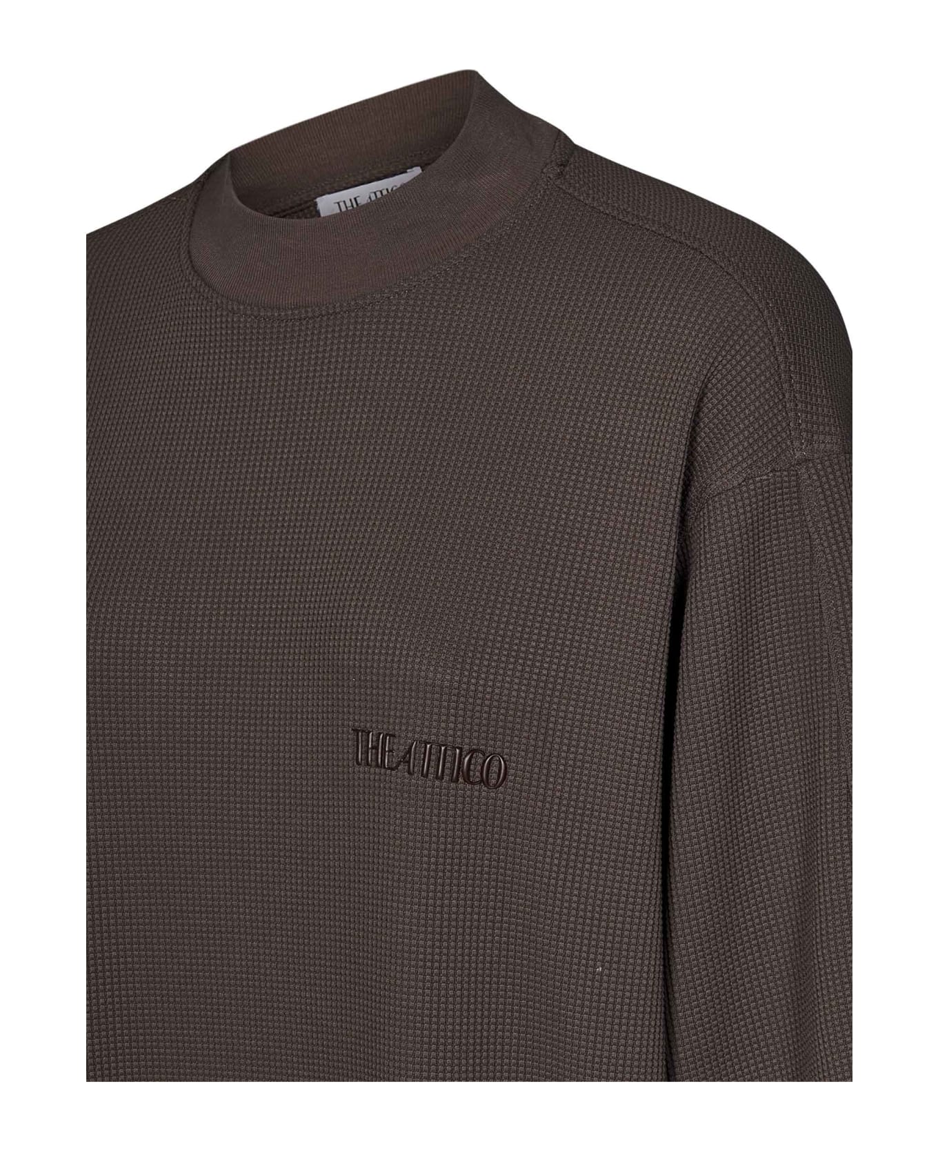 The Attico T-shirt - Brown