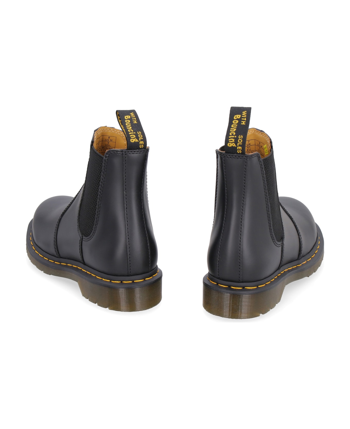 Dr. Martens 2976 Leather Ankle Boots - Black Smooth