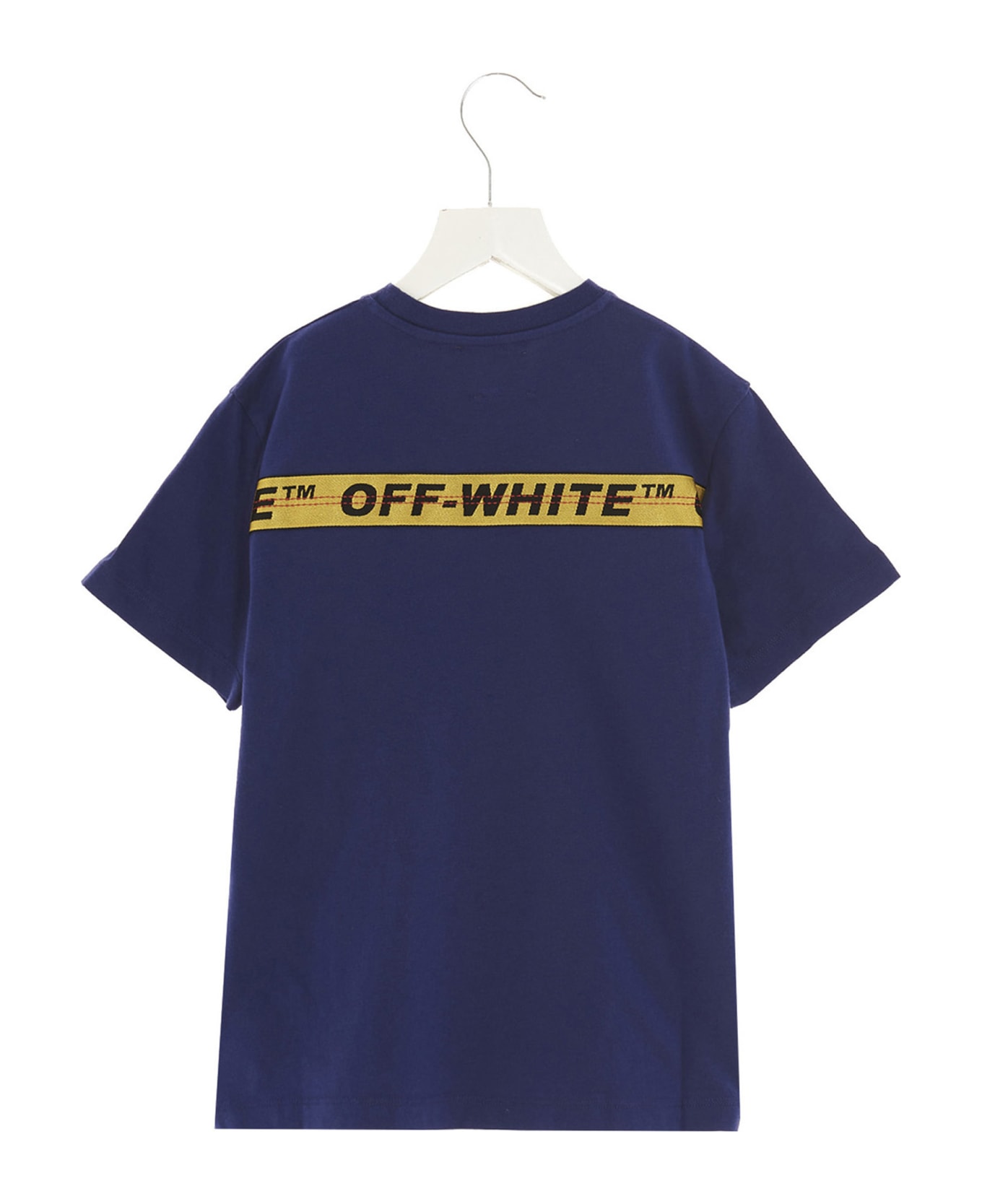 Off-White 'logo Industrial' T-shirt - Blue
