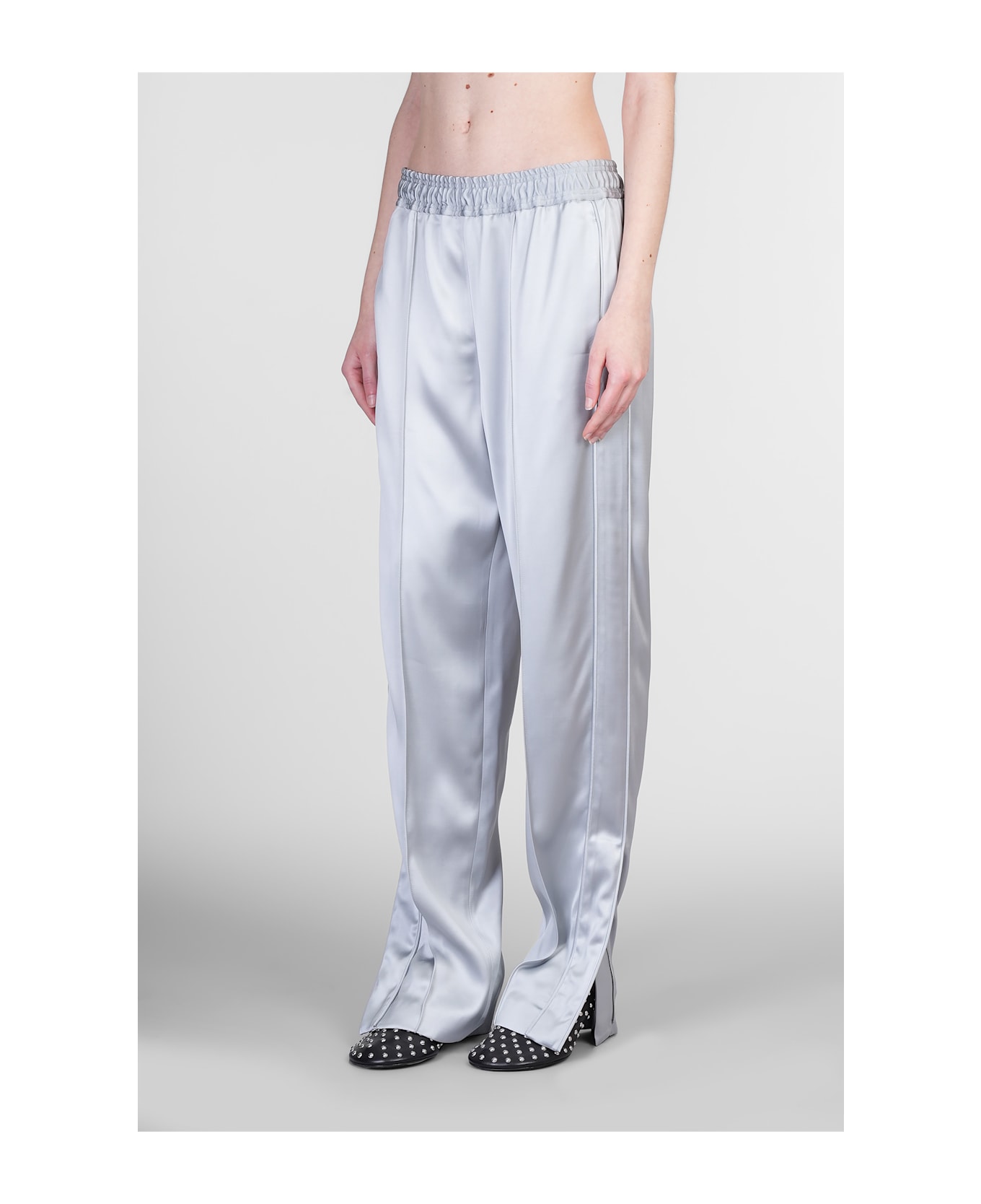 Jil Sander Pants In Grey Viscose - grey