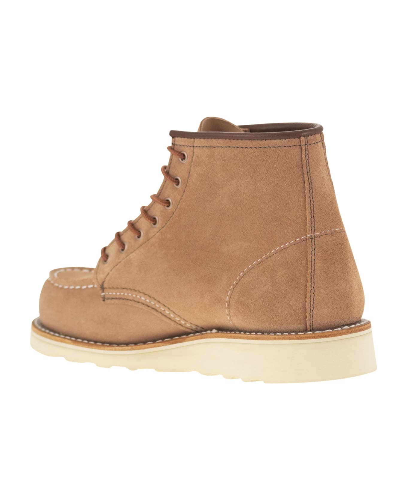 Red Wing Classic Moc - Suede Ankle Boot - Beige