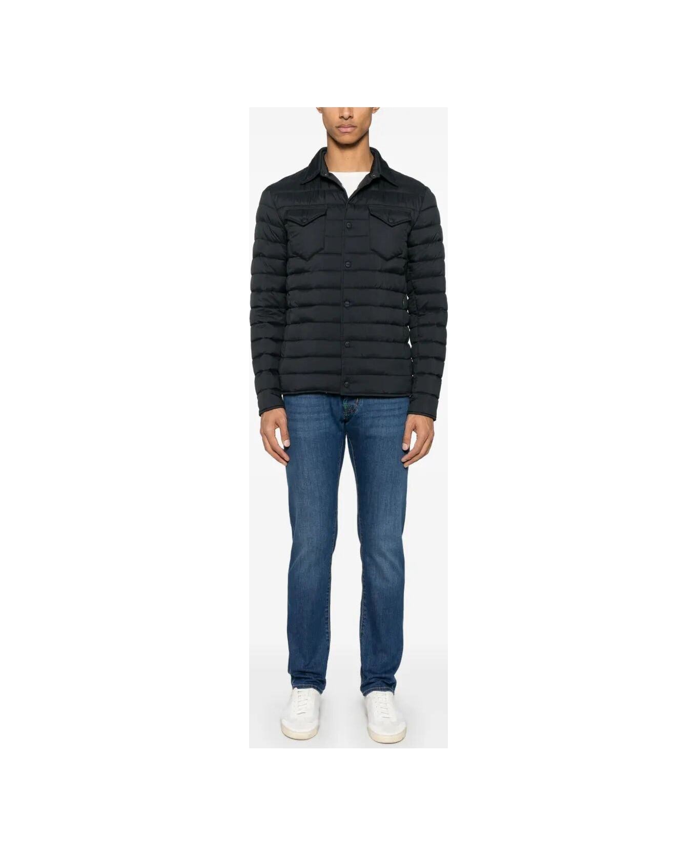 Herno Quilted Jacket - Blue
