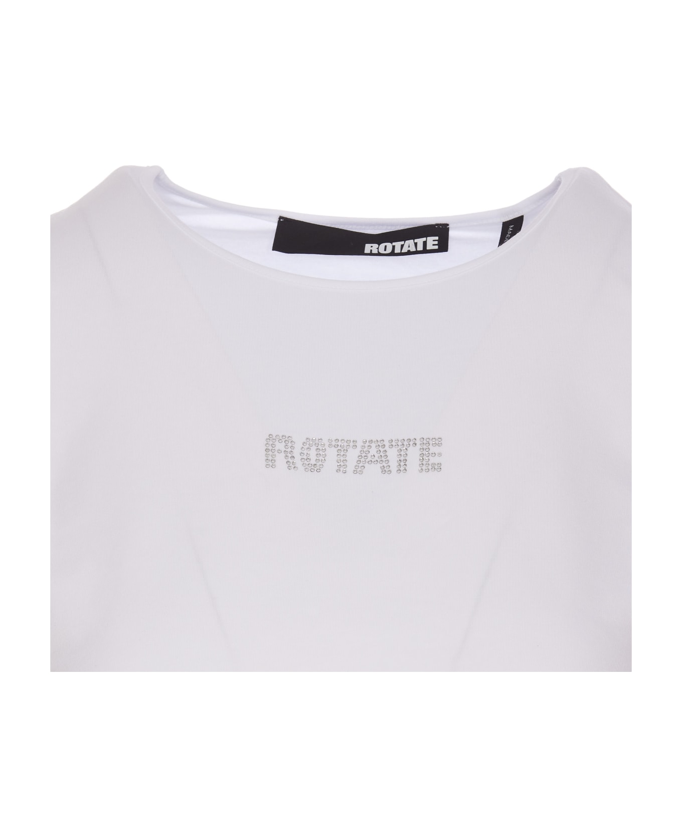 Rotate by Birger Christensen Logo T-shirt - Bianco Tシャツ