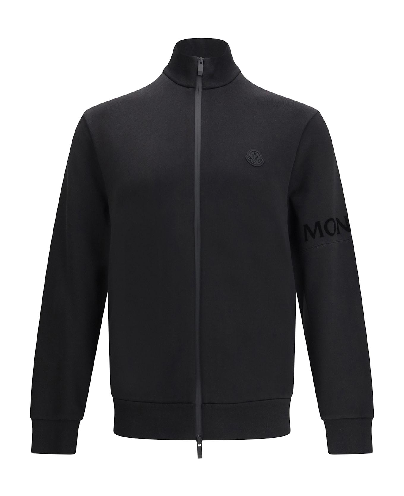 Moncler Zipped Cotton Sweatshirt