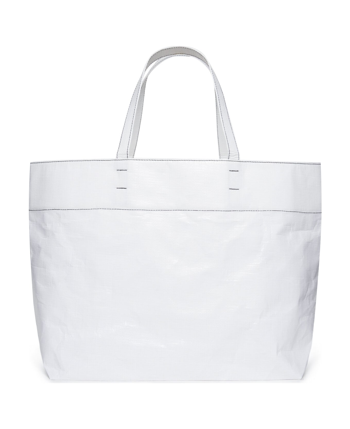 N.21 N21w23u Bags N°21 White Shopper Bag With Institutional Logo - Bianco アクセサリー＆ギフト