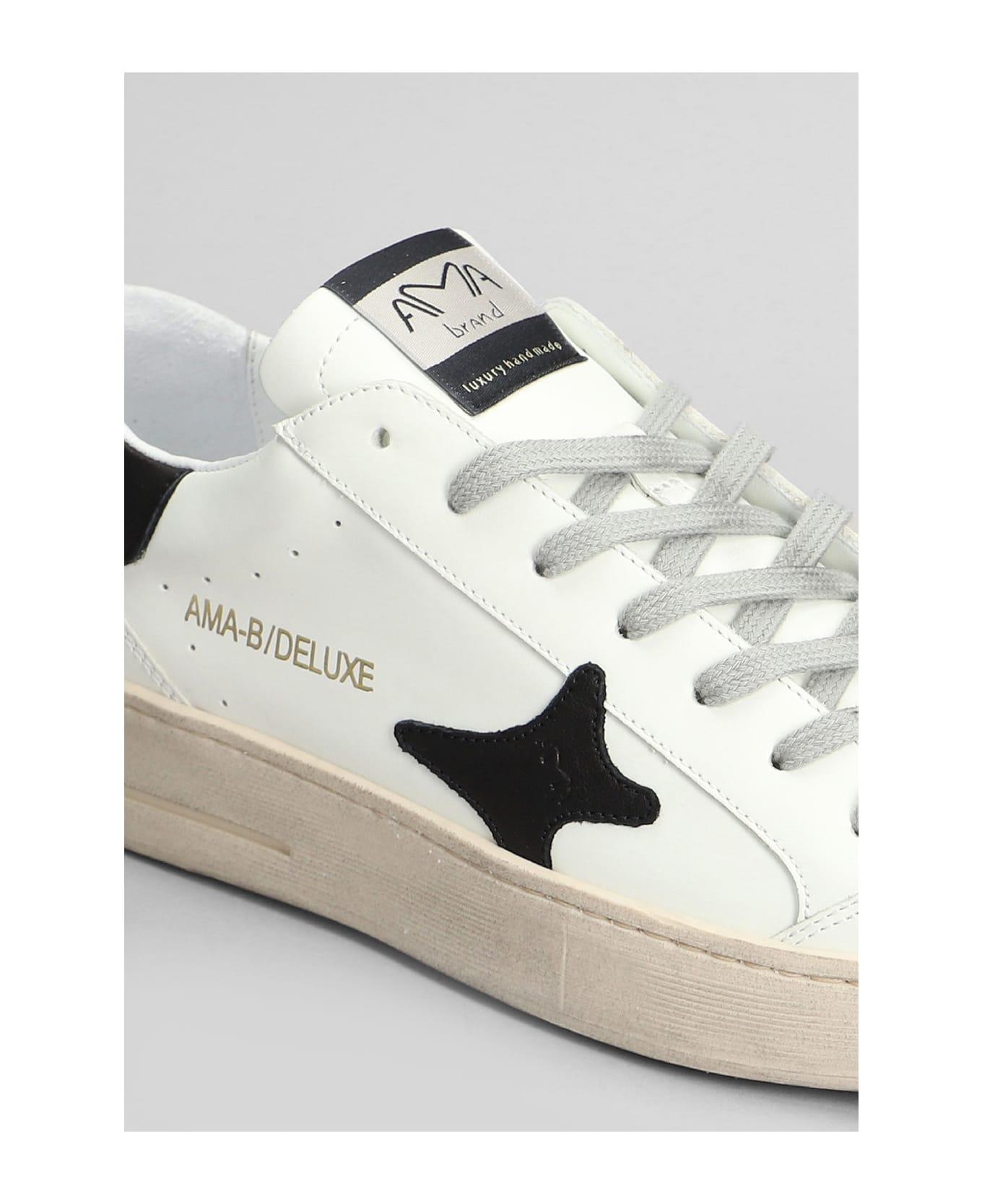 AMA-BRAND Sneakers In White Leather - white