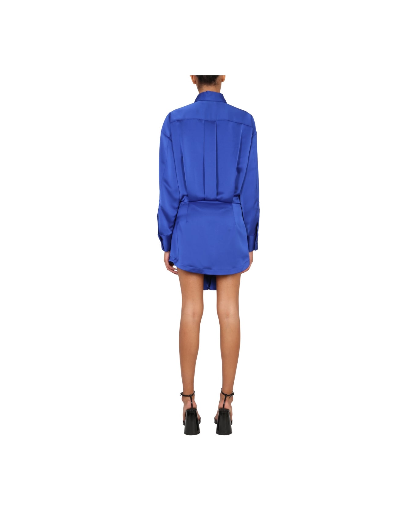 The Attico Mini Dress ''candice'' - BLUE