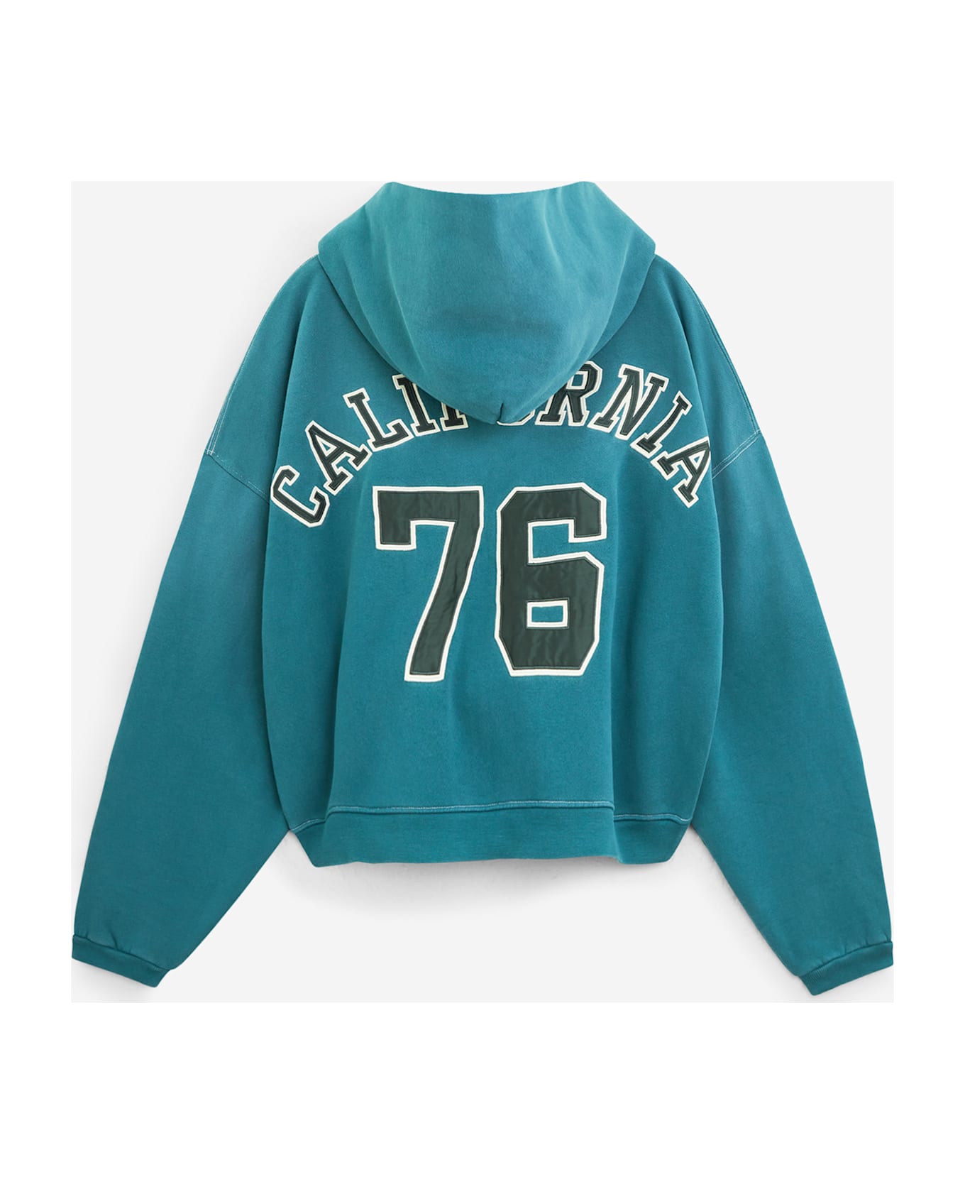 ERL Letterman Hoodie Sweatshirt - green
