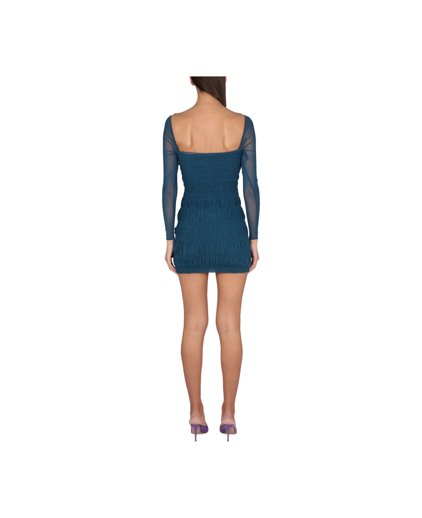 self-portrait Mini Dress - AZURE