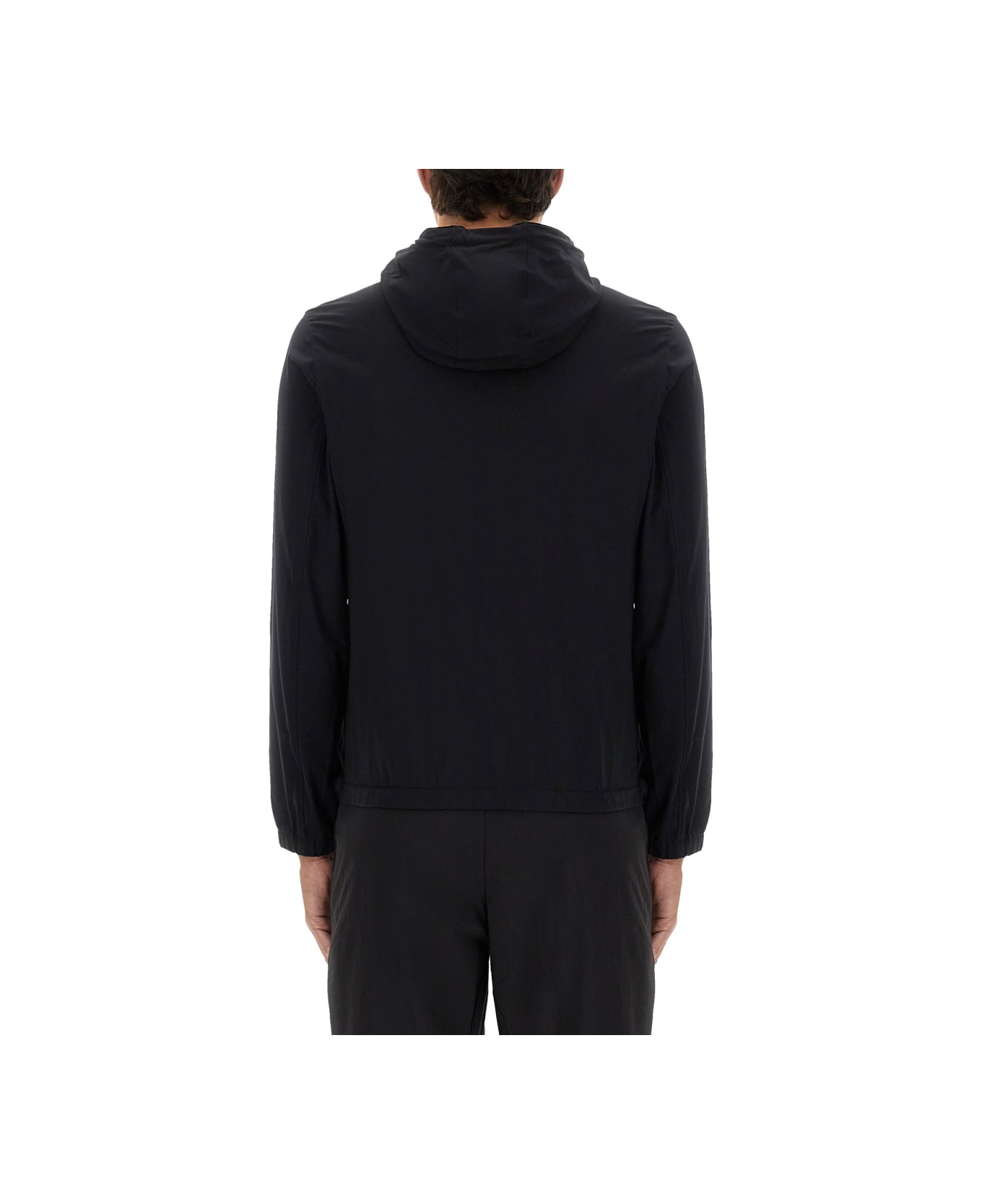 Hugo Boss Hooded Jacket - BLACK
