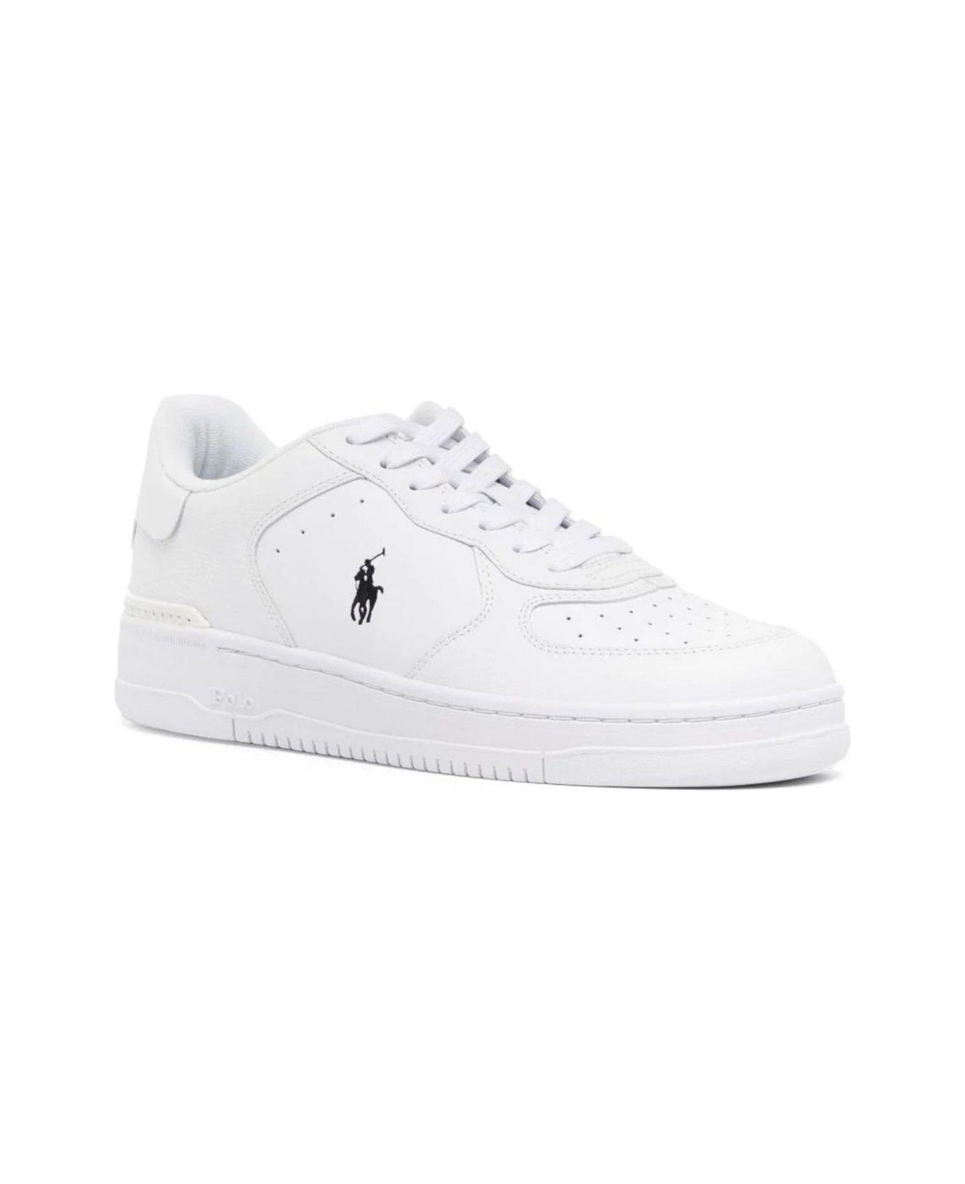 Polo Ralph Lauren Masters Court Low-top Sneakers - White スニーカー