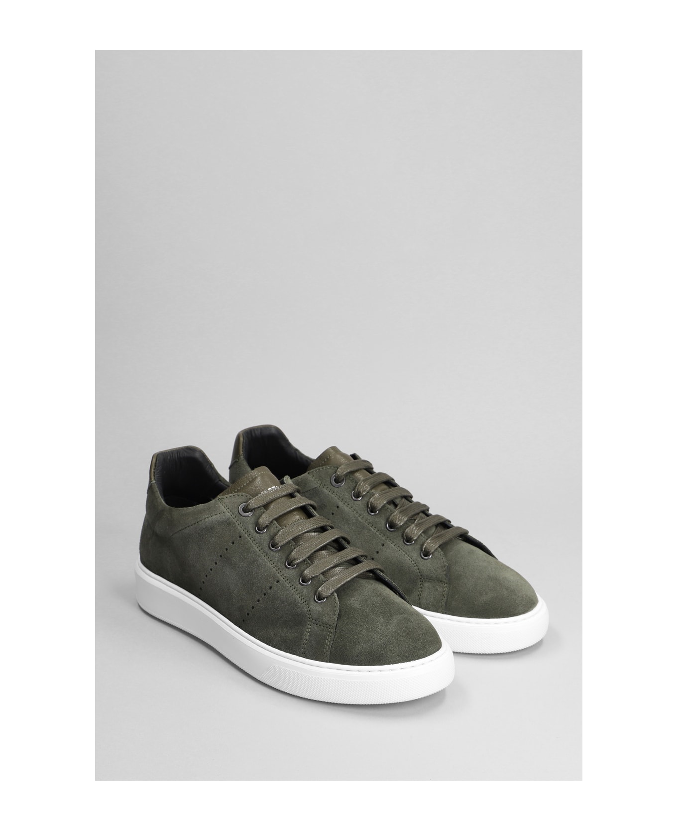 National Standard Edition 9 Sneakers In Khaki Suede - khaki