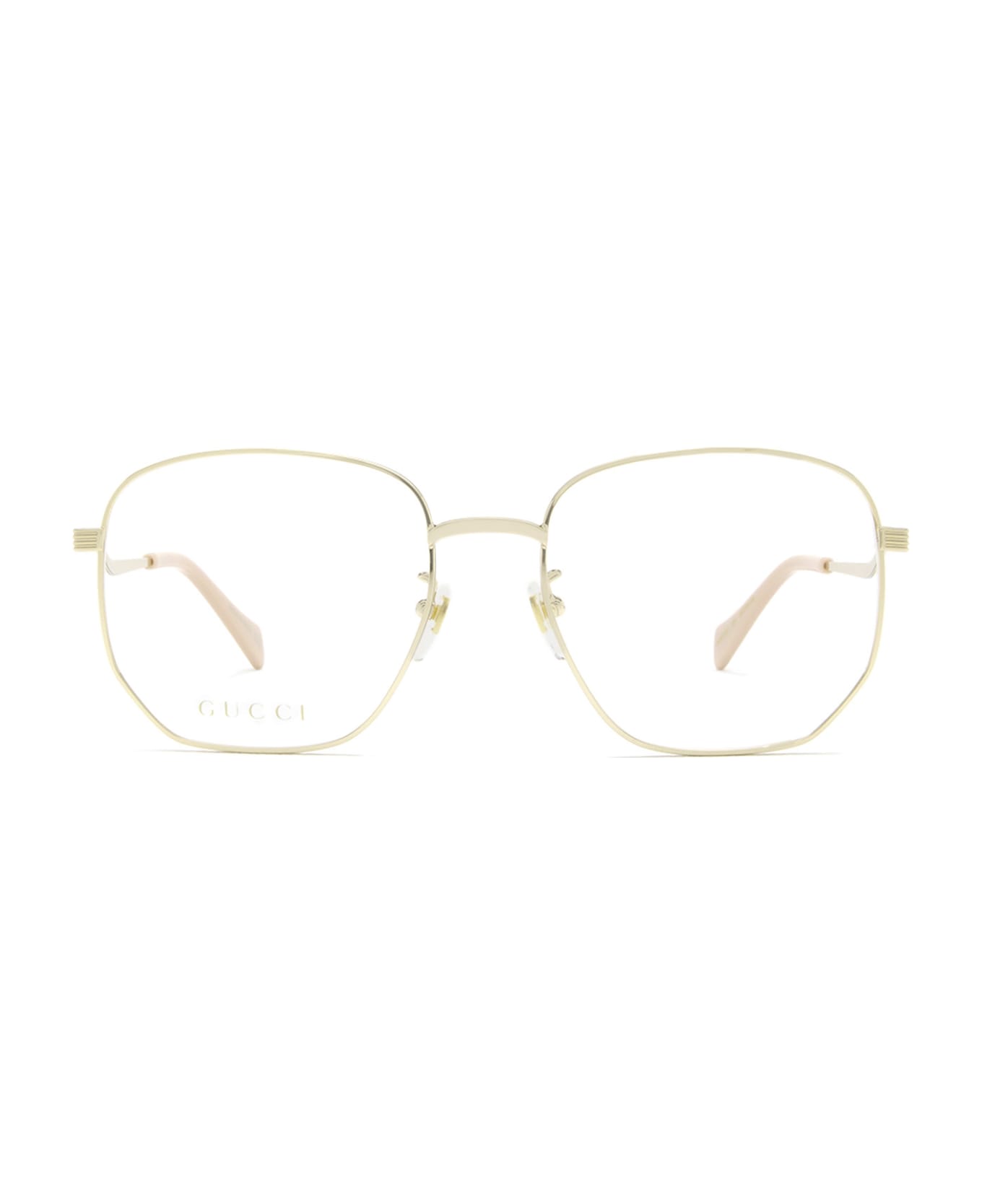 Gucci Eyewear Gg0973o Gold Glasses - Gold