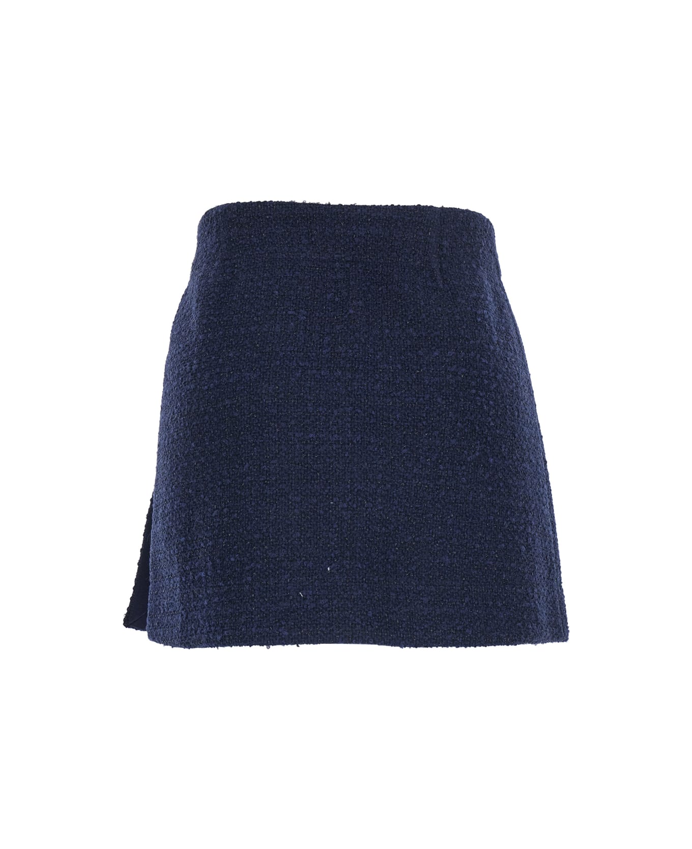 Pinko Flan Gonna Tweed Fantasia - Blu