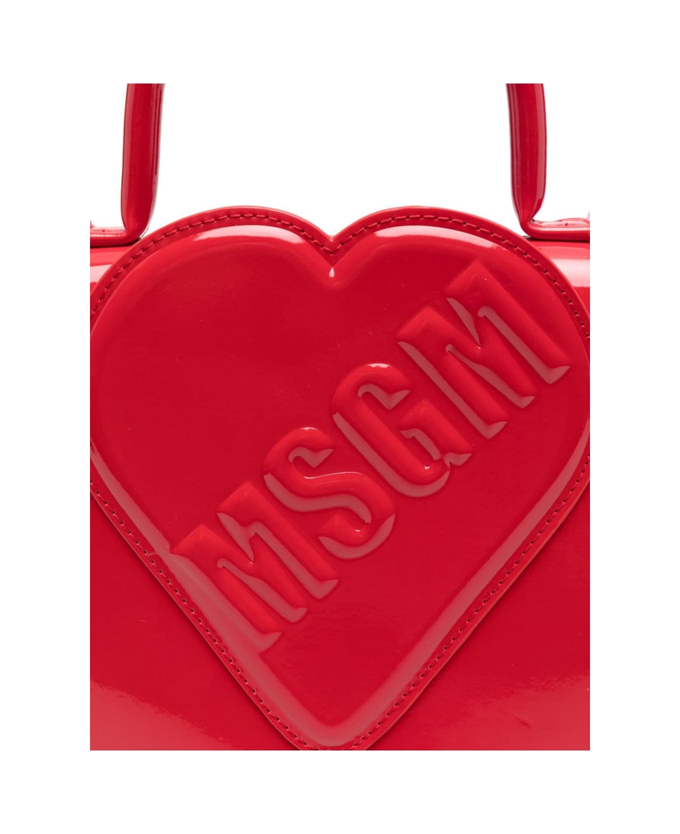 MSGM Borsa Con Logo - Red