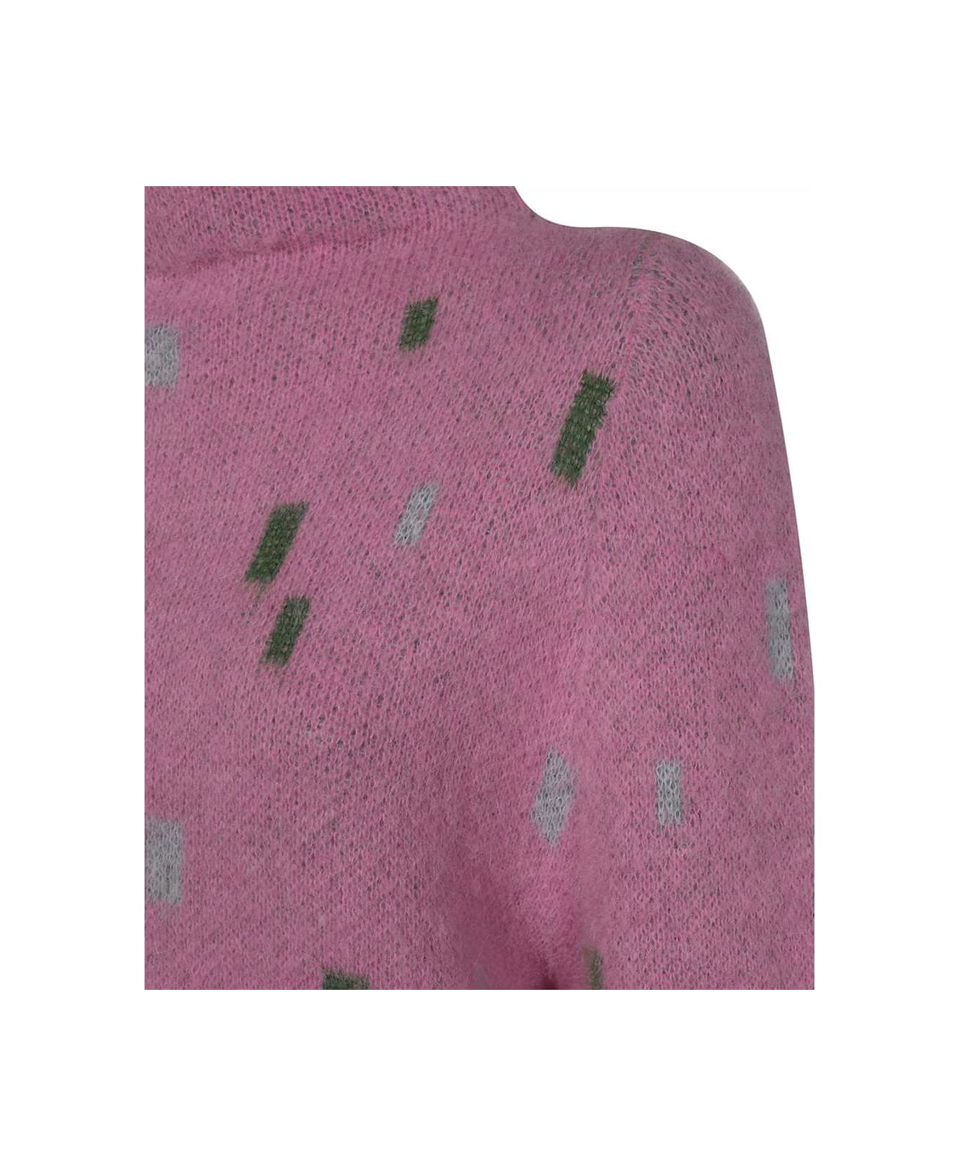 Emporio Armani Turtleneck Sweater - Pink ニットウェア