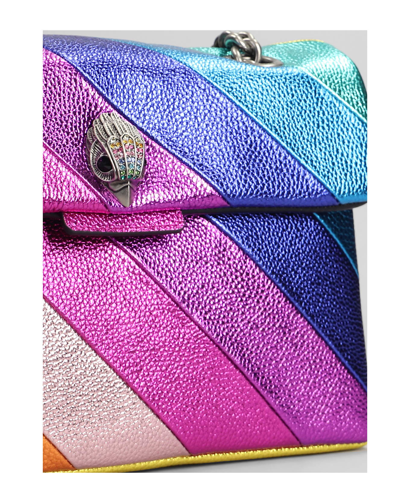 Kurt Geiger Kensington Bag L Shoulder Bag In Multicolor Leather - multicolor