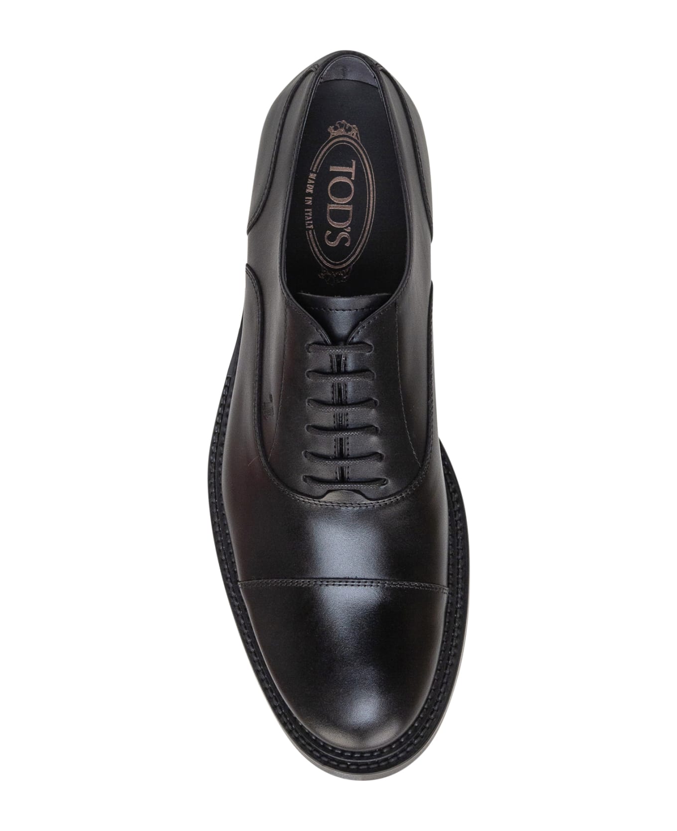 Tod's Leather Lace-up - NERO