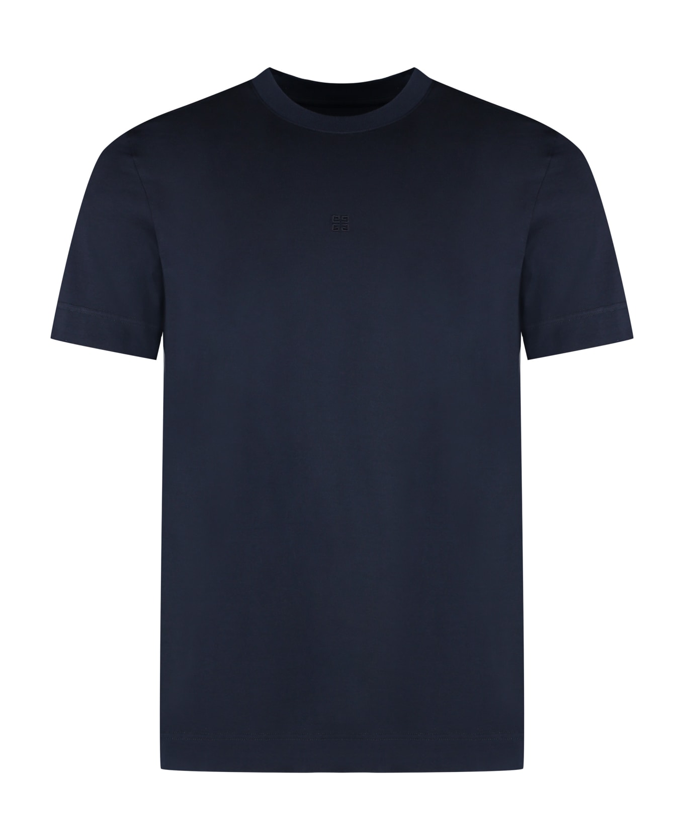 Givenchy Cotton Crew-neck T-shirt - blue シャツ