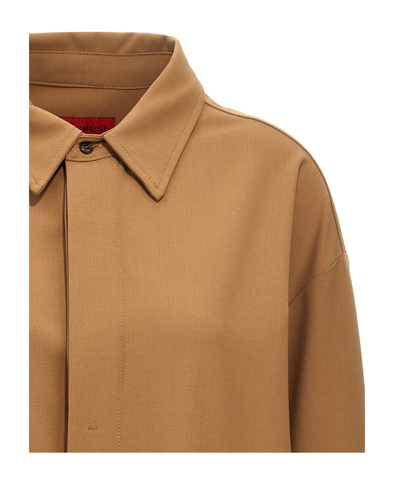 TheLatest 'andrea' Shirt - Brown