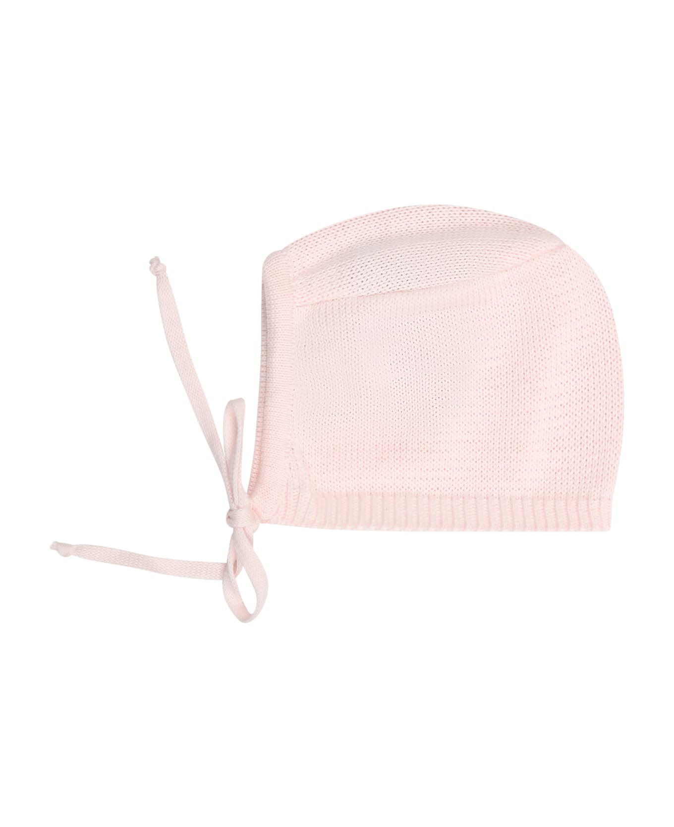 Little Bear Pink Hat For Baby Girl - Pink
