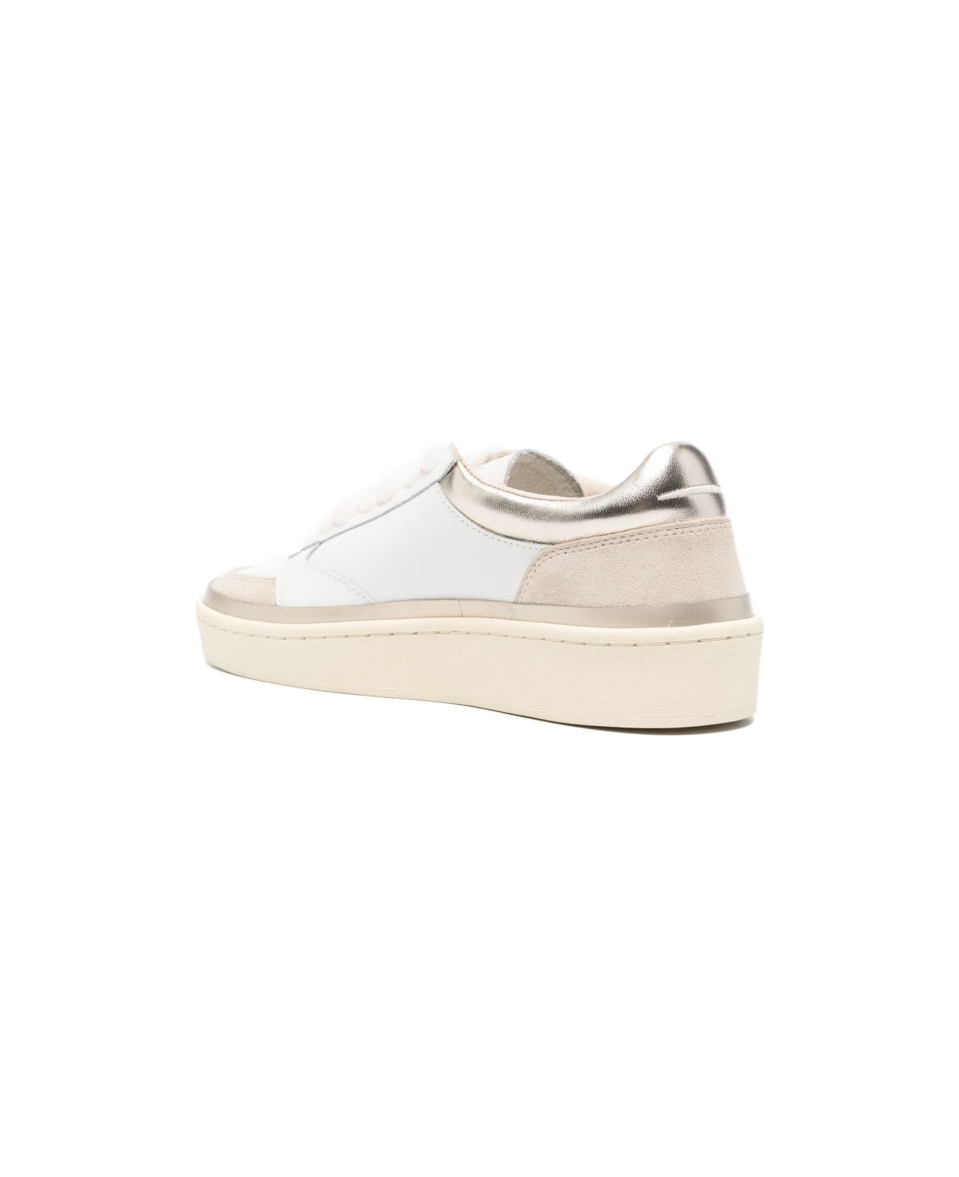 GHOUD Pads Low Leather Sneakers - White