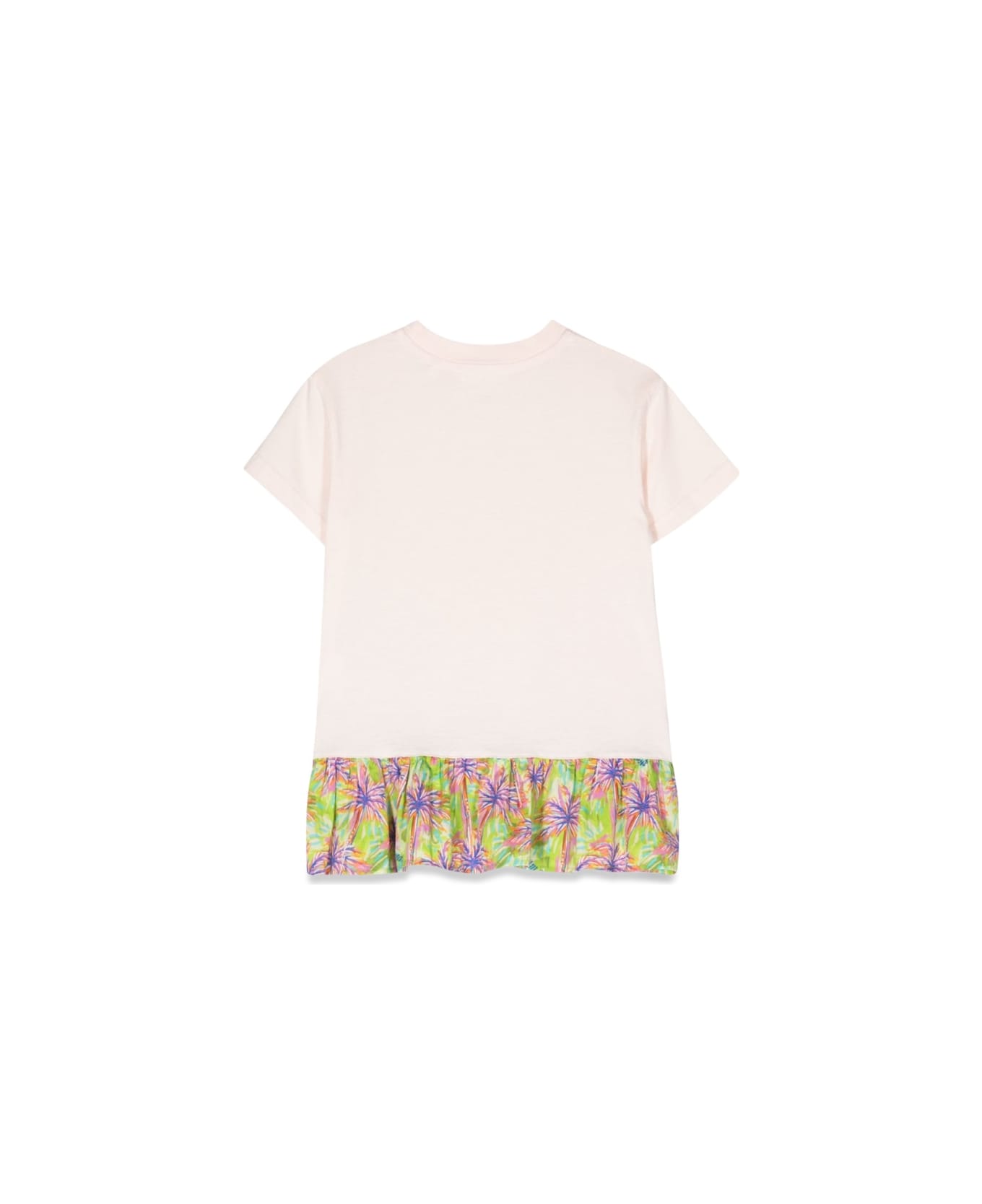 Palm Angels Ruffles Teedress - PINK