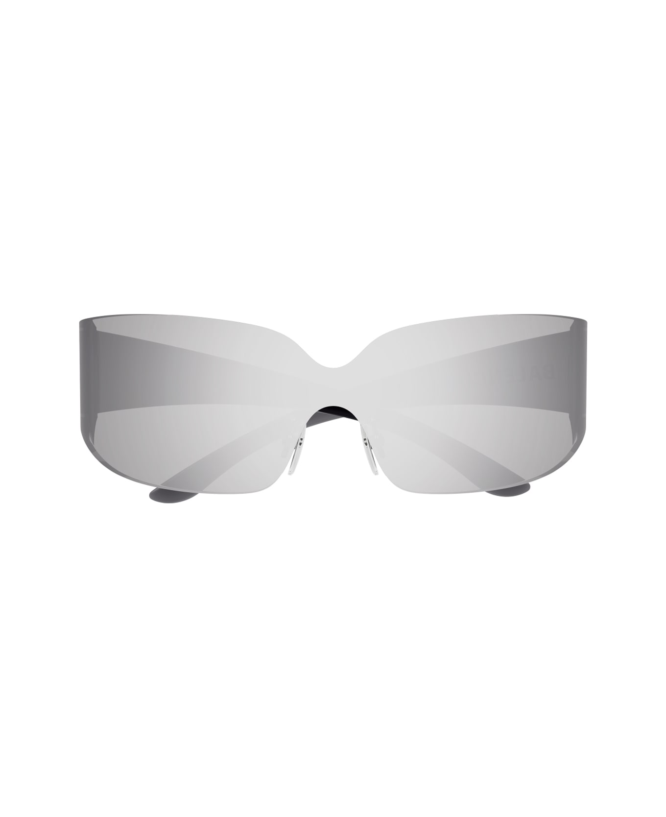 Balenciaga Eyewear Balenciaga Bb0421s Linea Extreme 005 Silver Sunglasses - Argento