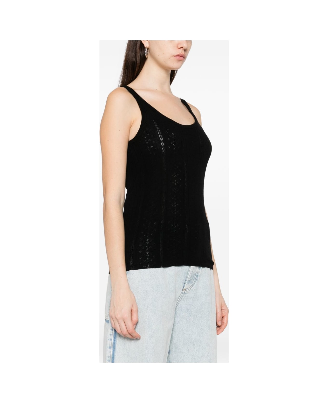 Herskind Hedra Wool Tank Top - Black