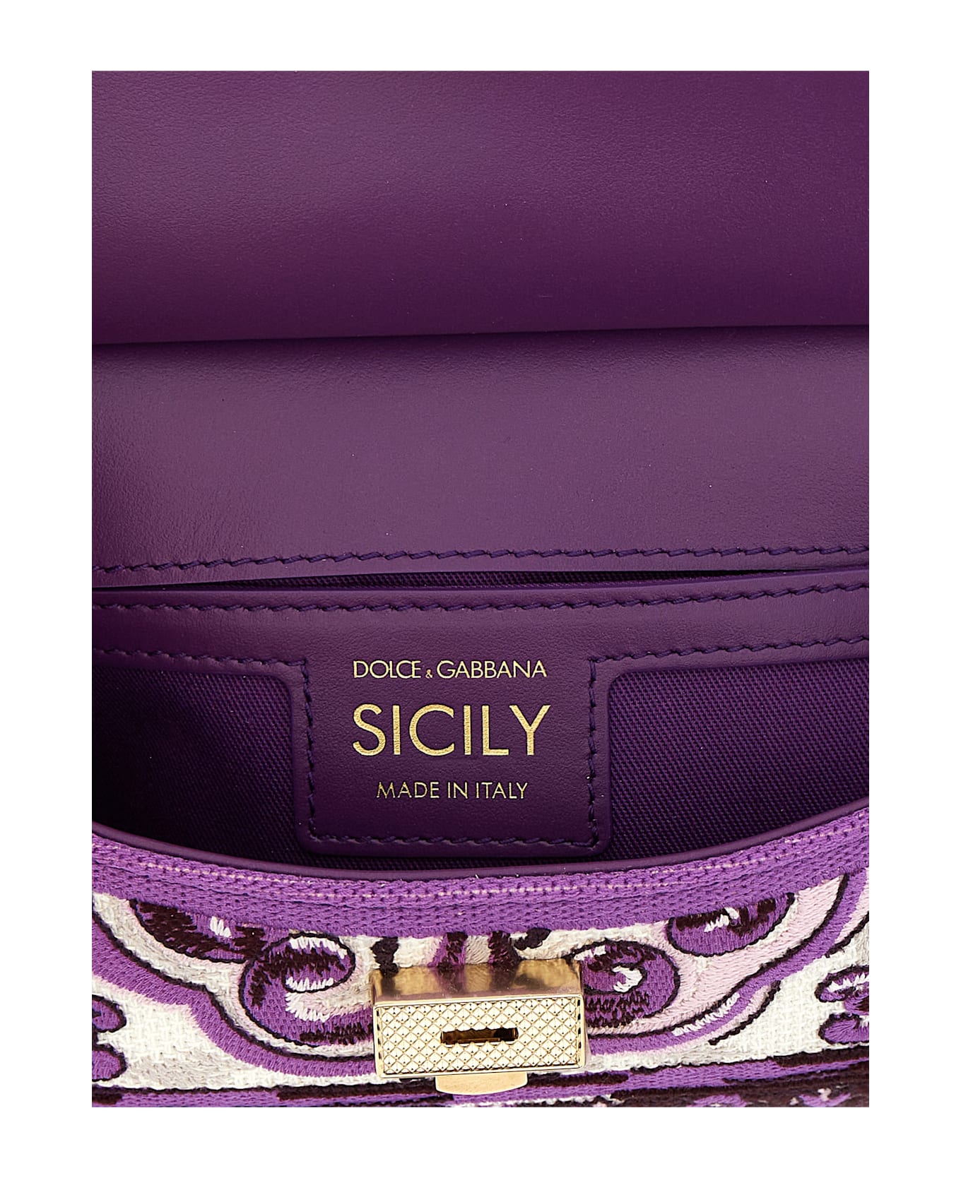 Dolce 
Gabbana 
sicily
 Small Handbag - Purple