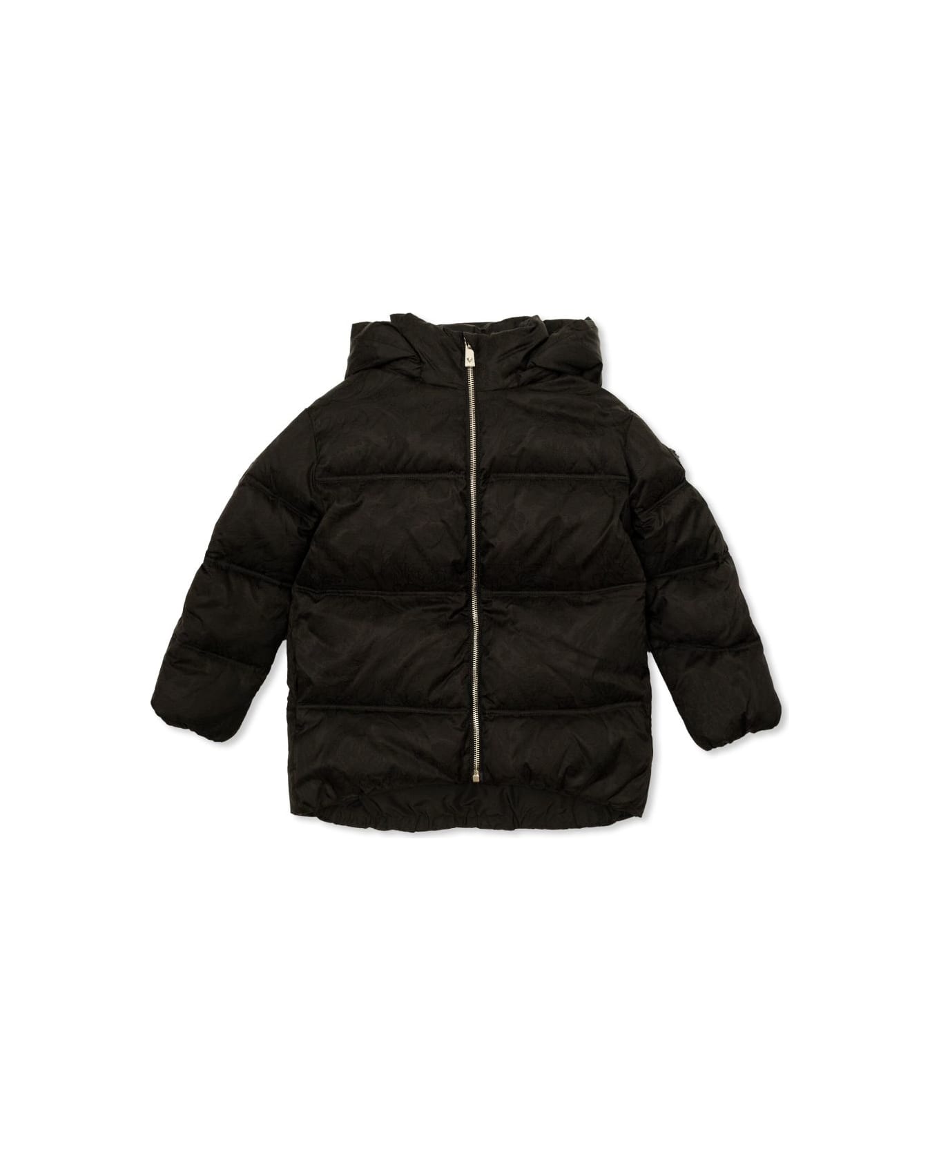 Versace Black Down Jacket Boy - Black