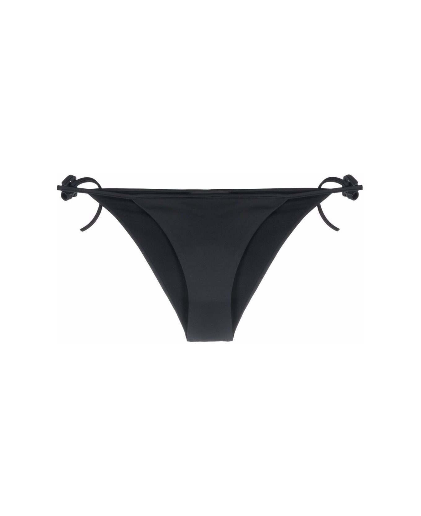 Dsquared2 D-squared2 Woman's Black Stretch Fabric Bikini Bottoms - Black