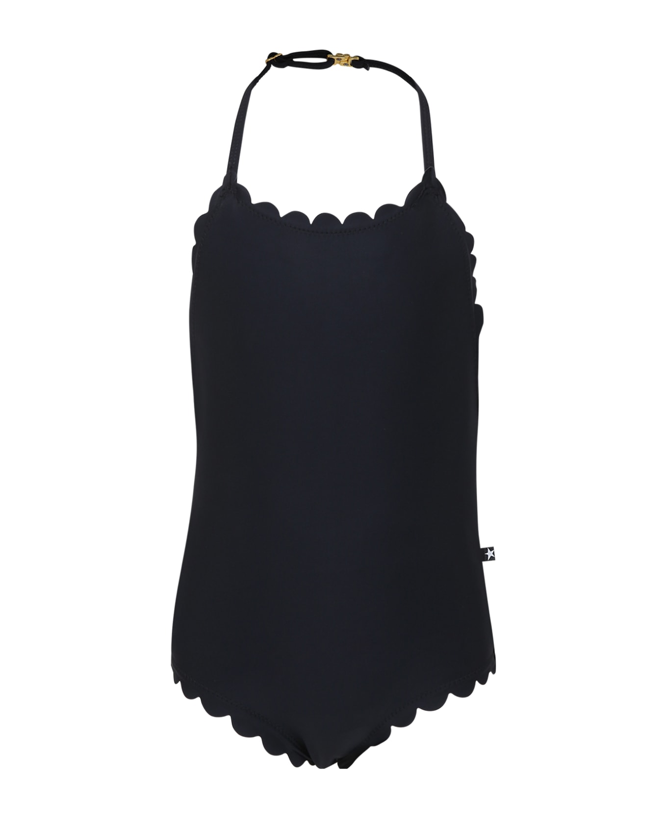 Molo Black Swimsuit For Girl - Black