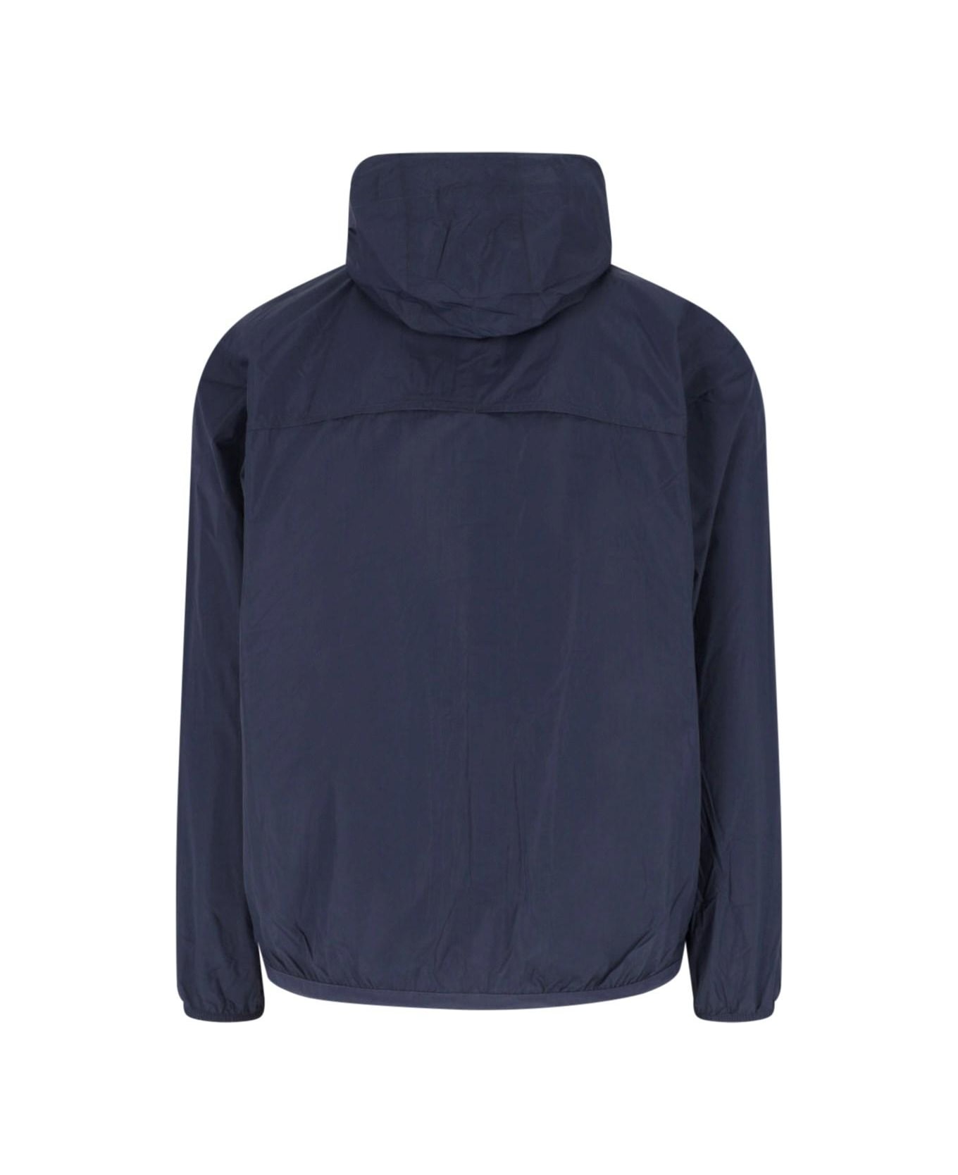 K-Way 
le Vrai
 Waterproof Zip Jacket - Blue Depth