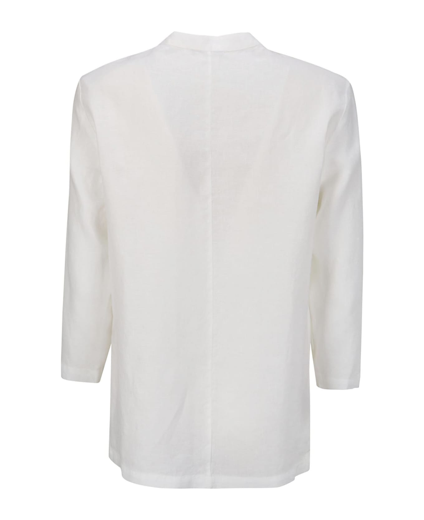 Stefano Mortari Korean Linen Shirt M/l - WHITE