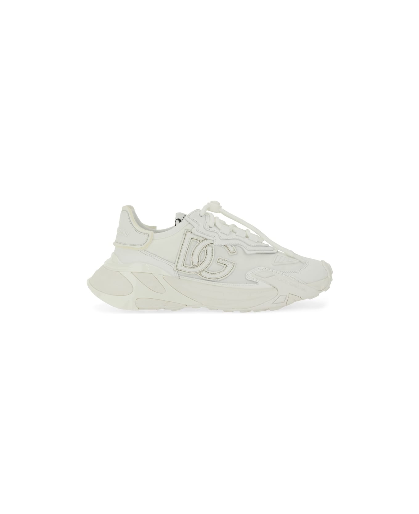 Dolce 
Gabbana Sneaker With Logo - WHITE