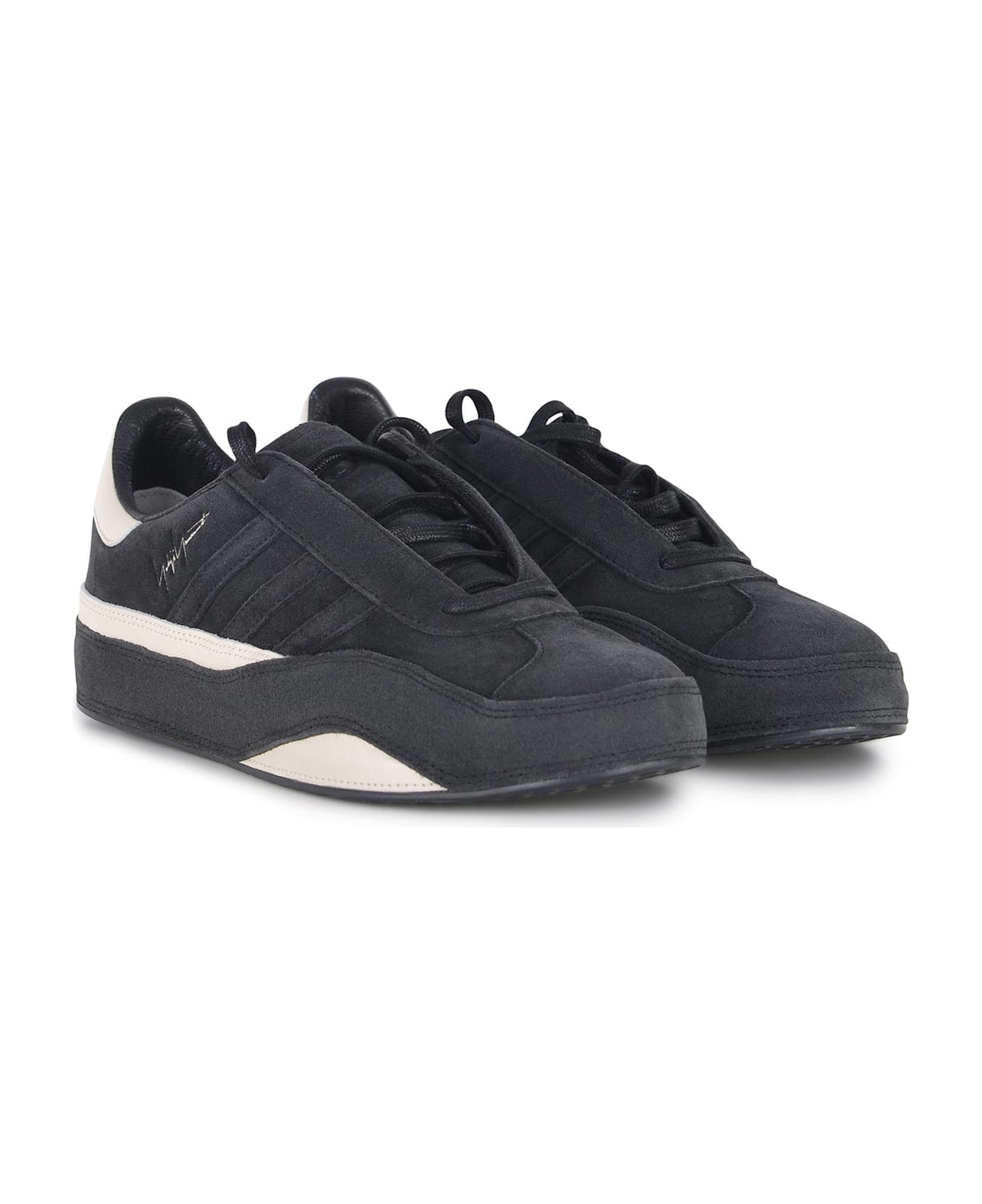 Y-3 Gazzelle Suede Sneakers - Black