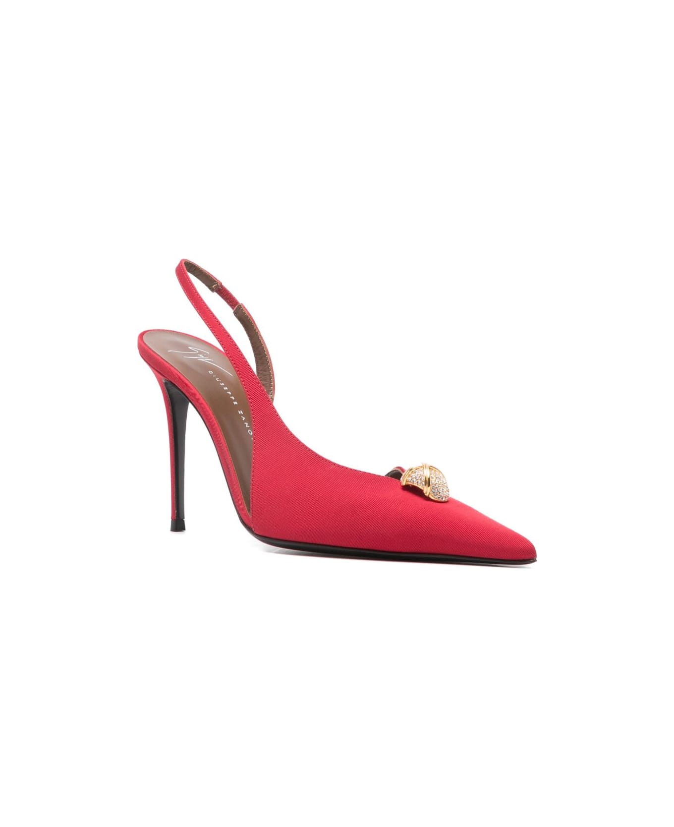 Giuseppe Zanotti Carole Slingback Pumps - Red