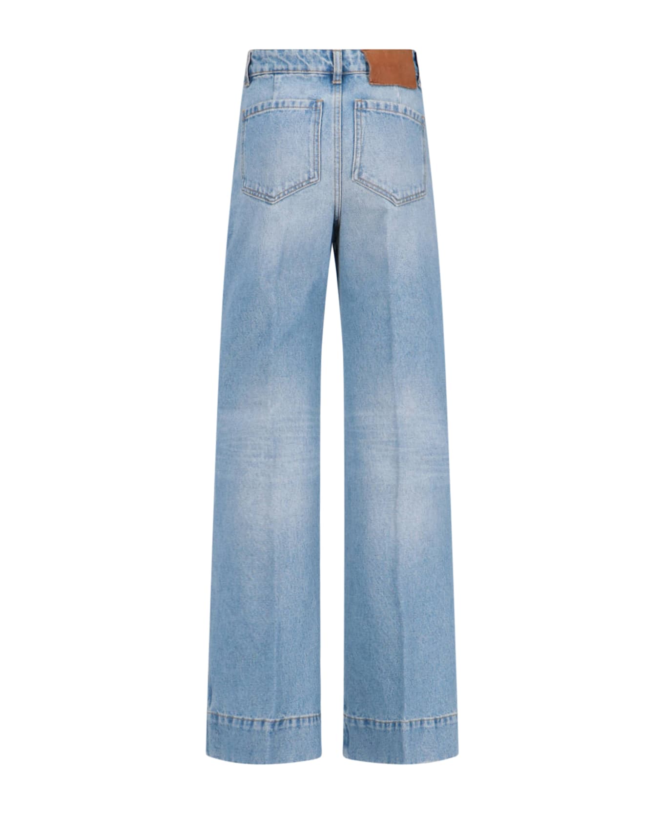 Victoria Beckham 
alina
 Straight Jeans - Pale Blue Wash
