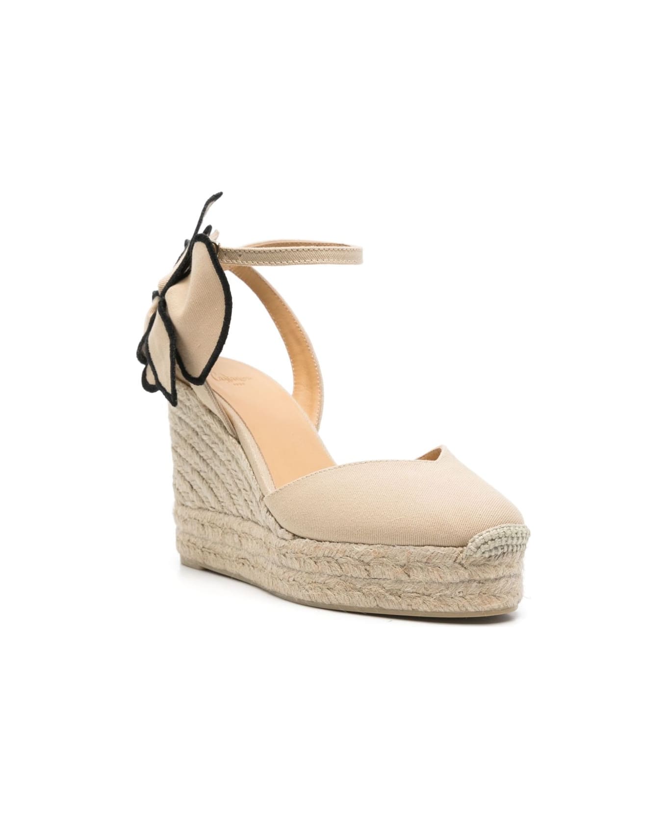 Castañer Coco Cotton Espadrilles - Beige